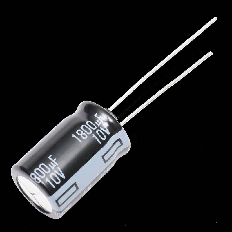 Imagen de un Capacitores electrolíticos